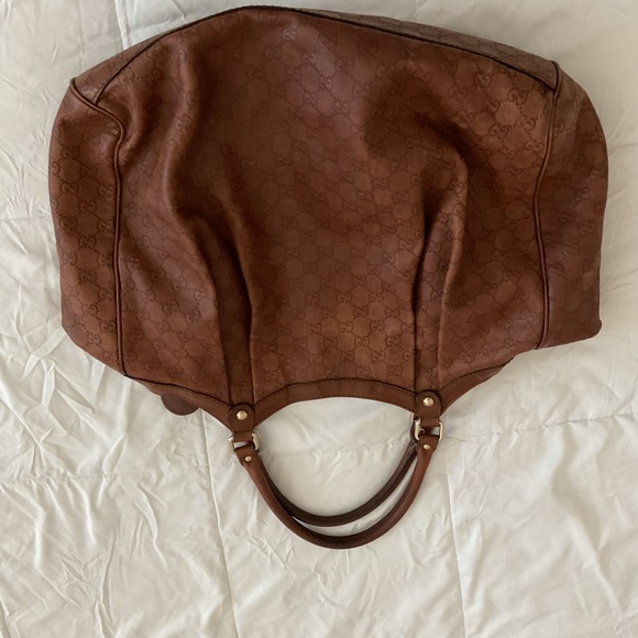 GUCCI SUKEY LEATHER TOTE & WALLET - Picture 5 of 6